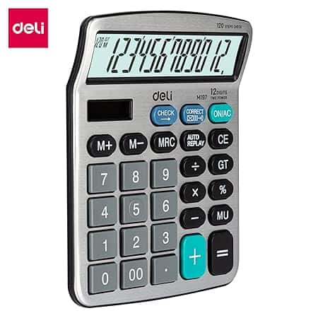 Deli Portable Desktop Calculator in bulk from India — Ant Mascot