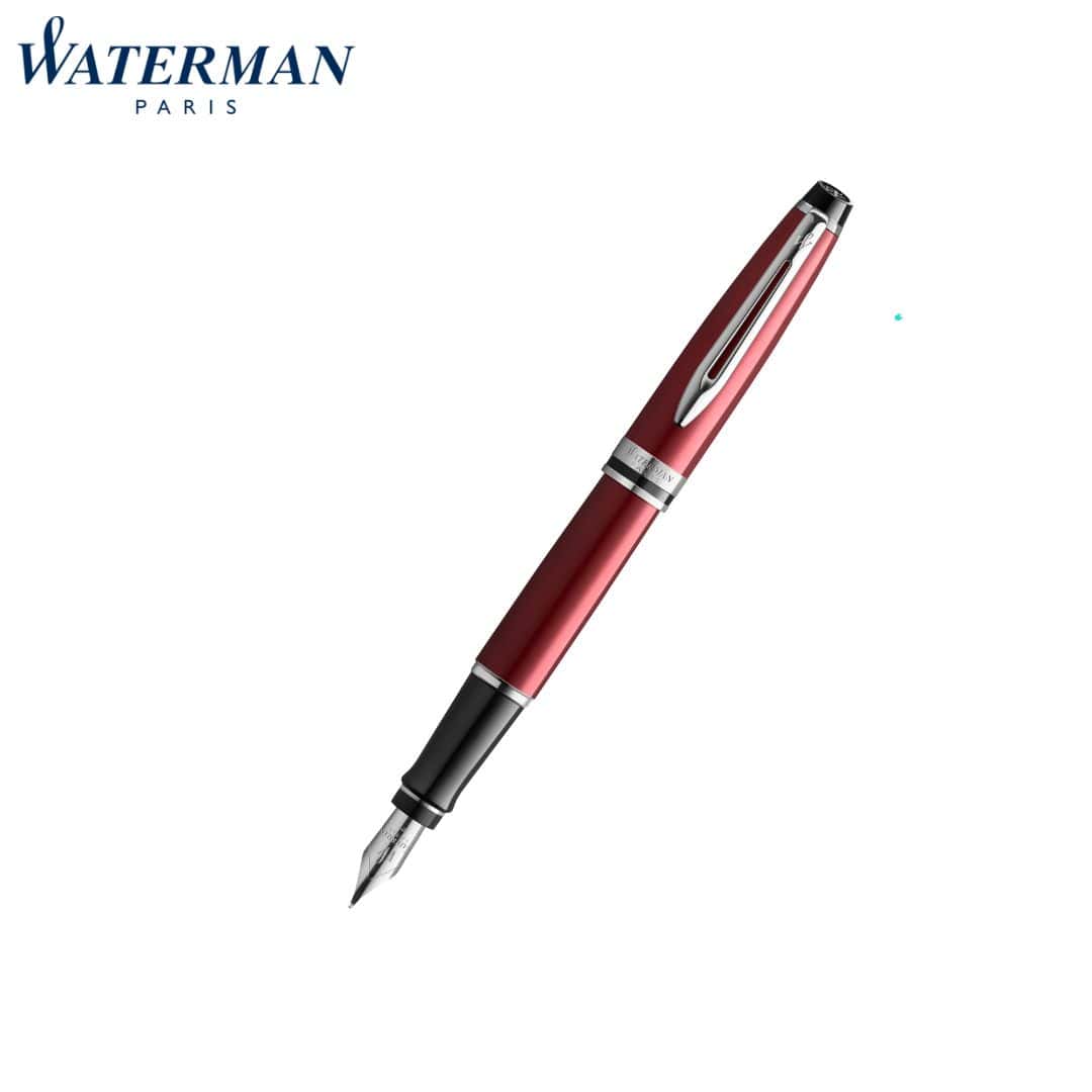 Waterman Expert Dark Red Ct Fountain Medium Nib Pen in bulk from India — Ant Mascot