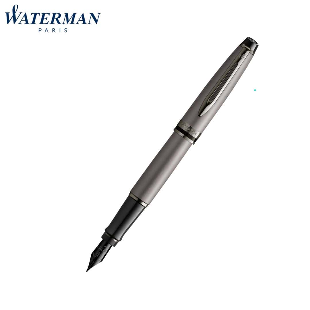 Waterman Expert Metallic Sr Trim Fountain Medium Pen in bulk from India — Ant Mascot