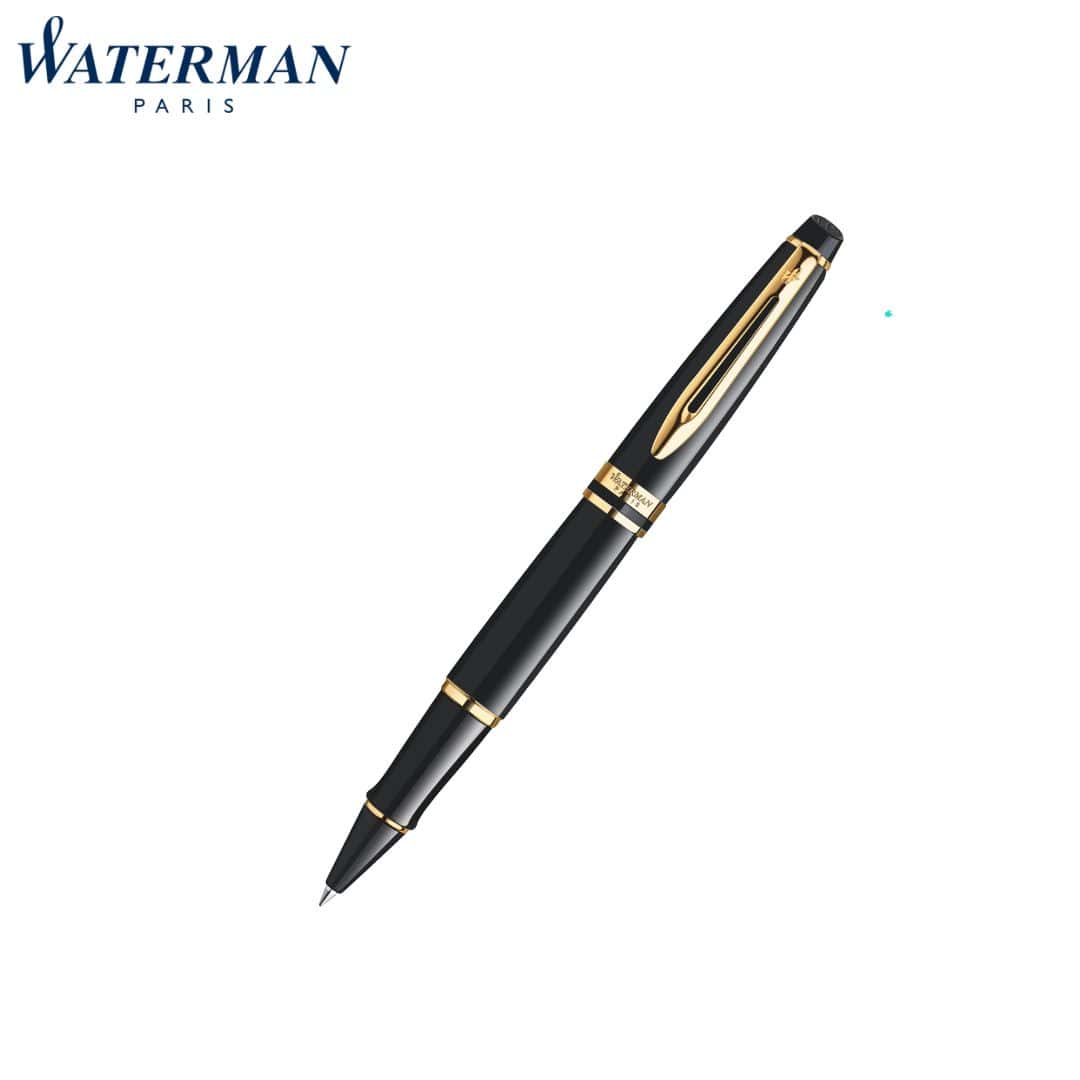 Waterman Expert Mars Black Gold Trim Roller Ball Pen in bulk from India — Ant Mascot