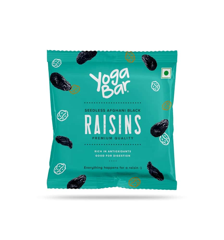Yoga Bar Black Raisins � Classic (50g) in bulk from India — Ant Mascot