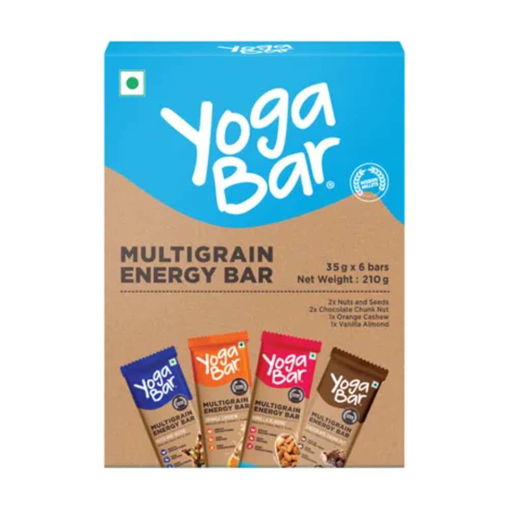 Yoga Bar Energy Bar Share Pack (6 bars) in bulk from India — Ant Mascot