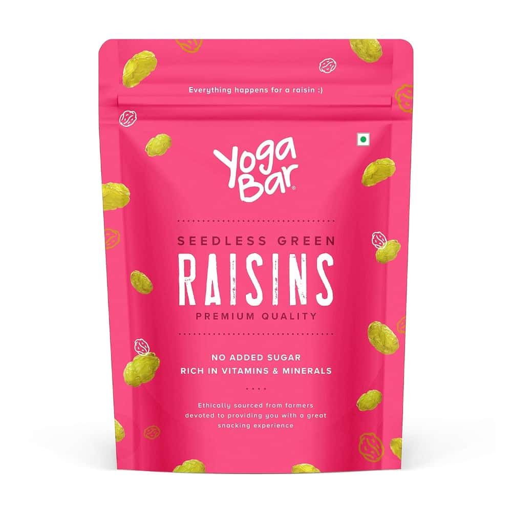 Yoga Bar Green Raisins � Classic (100g) in bulk from India — Ant Mascot