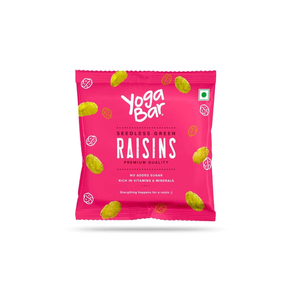 Yoga Bar Green Raisins � Classic (50g) in bulk from India — Ant Mascot