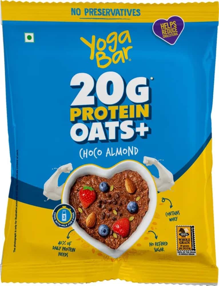 Yoga Bar High Protein Choco Almonds Oats (50g) in bulk from India — Ant Mascot