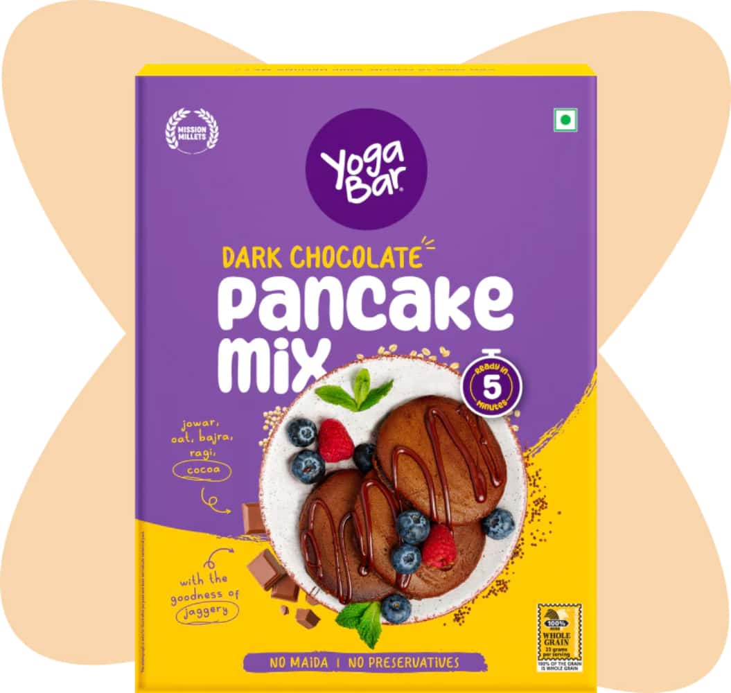 Yoga Bar Pancake Mix Dark Chocolate (150g) in bulk from India — Ant Mascot