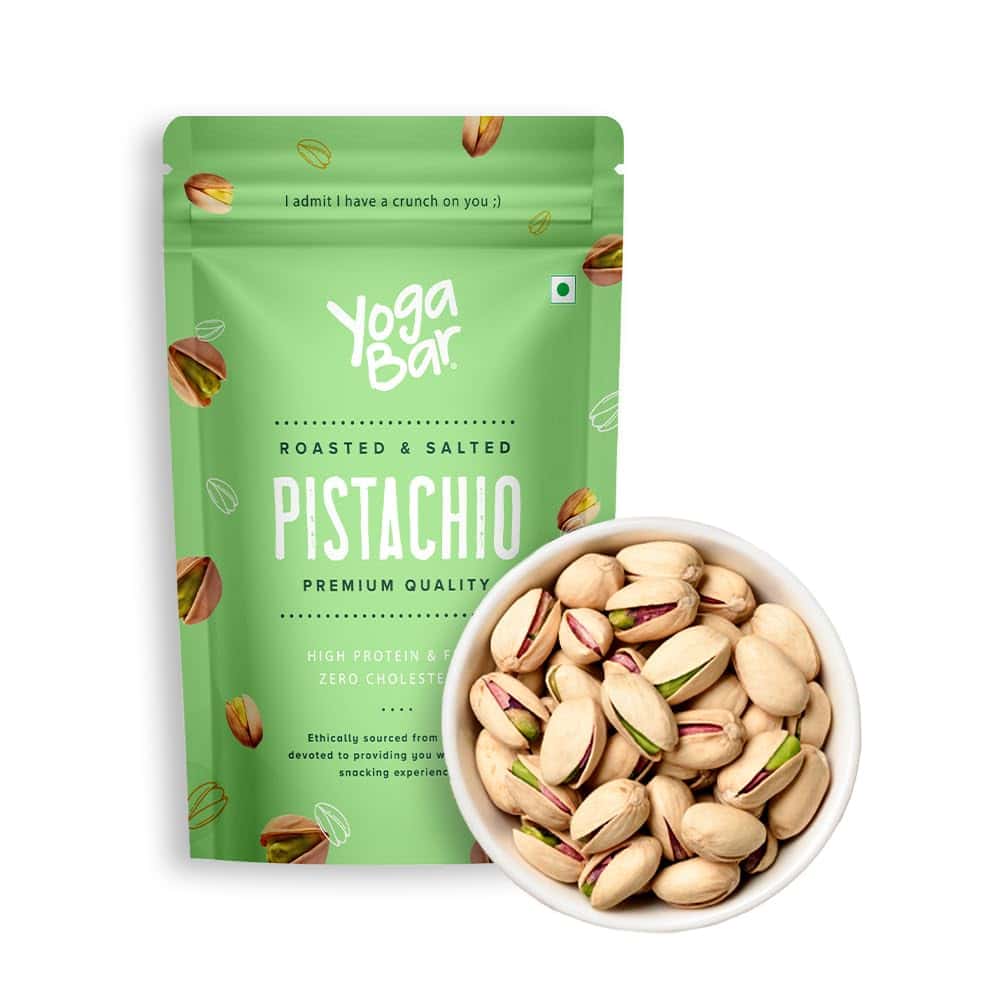 Yoga Bar Pistachios � Roasted & Salted (100g) in bulk from India — Ant Mascot