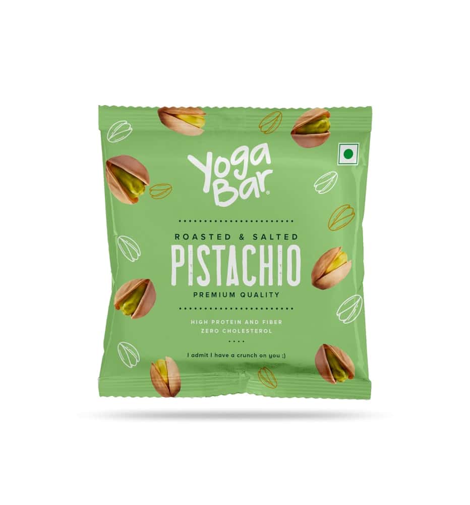Yoga Bar Pistachios � Roasted & Salted (50g) in bulk from India — Ant Mascot