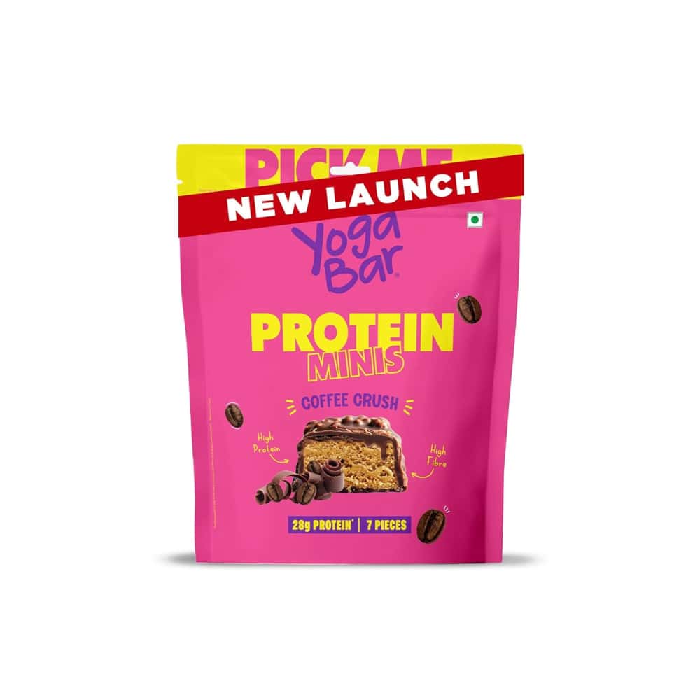 Yoga Bar Protein Minis � Coffee Crush (Pack of 7) in bulk from India — Ant Mascot