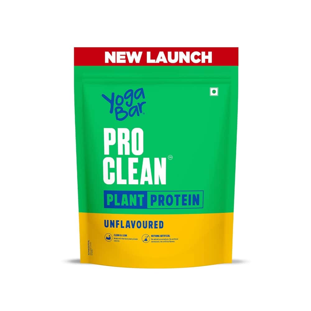 Yoga Bar Plant Protein Unflavoured (500g) in bulk from India — Ant Mascot