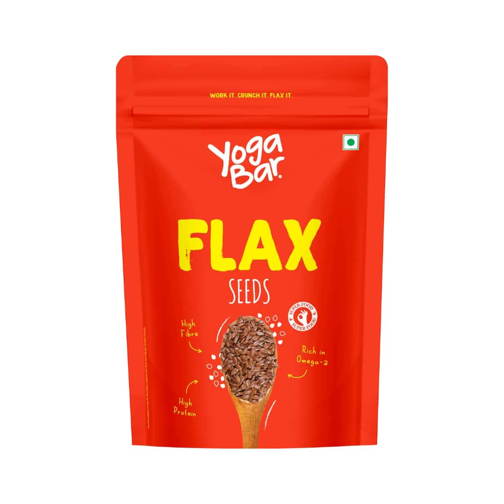 Yoga Bar Flax Seeds (250g) in bulk from India — Ant Mascot