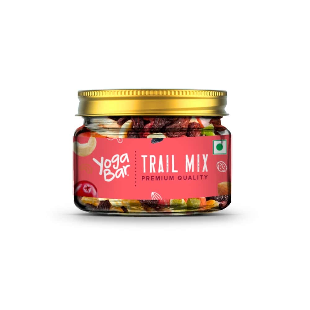 Yoga Bar Trail Mix - Jar (100g) in bulk from India — Ant Mascot