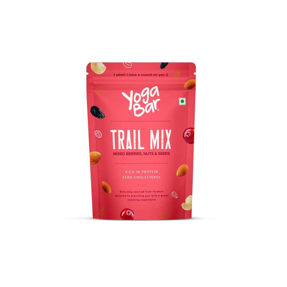 Yoga Bar Trail Mix - Pillow Pouch (100g) in bulk from India — Ant Mascot