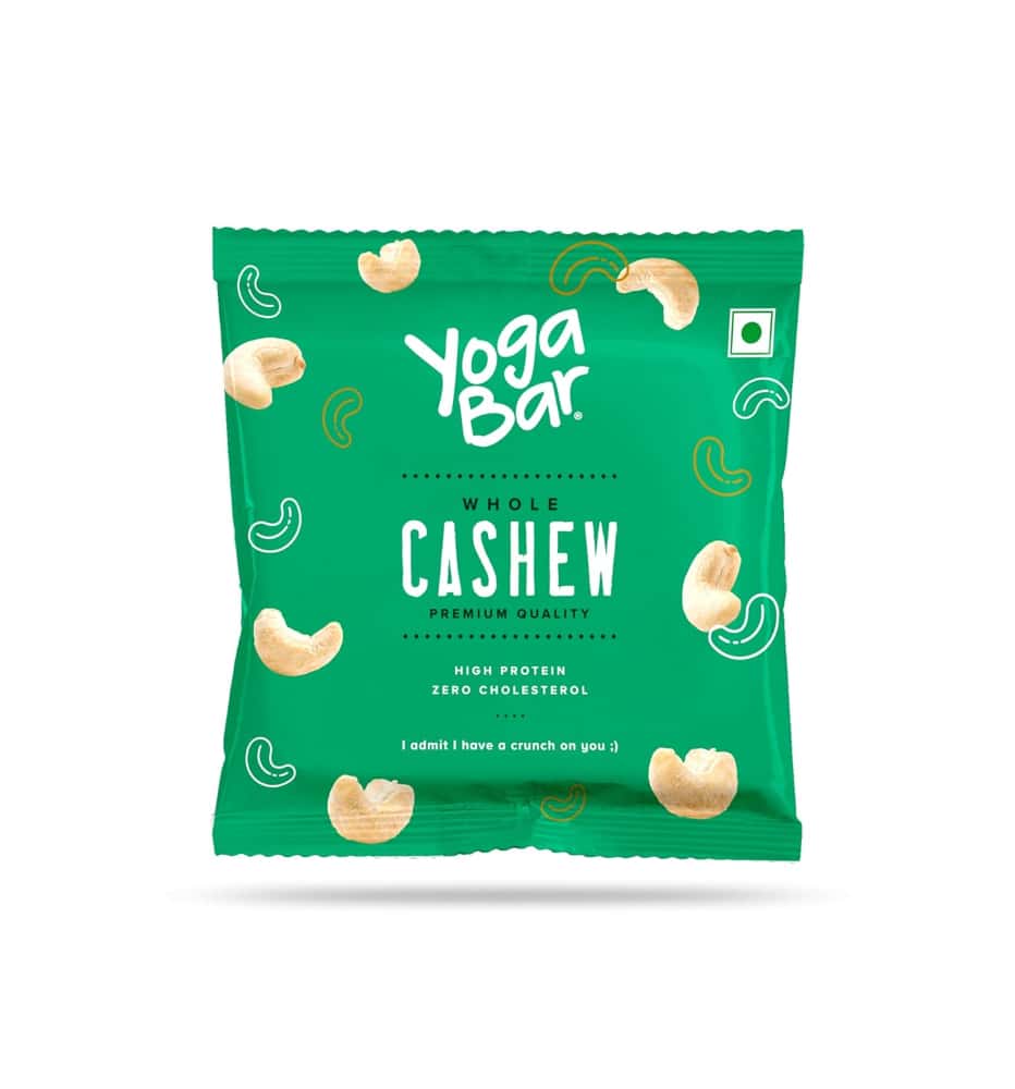 Yoga Bar Whole Cashews � Classic (50g) in bulk from India — Ant Mascot