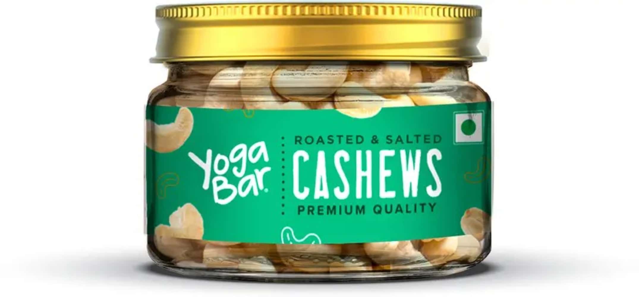 Yoga Bar Whole Cashews � Classic Jar (100g) in bulk from India — Ant Mascot