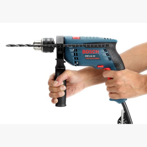 Bosch 06012171F8 GSB 600 Re 13mm 600 Watt Smart Drill Kit