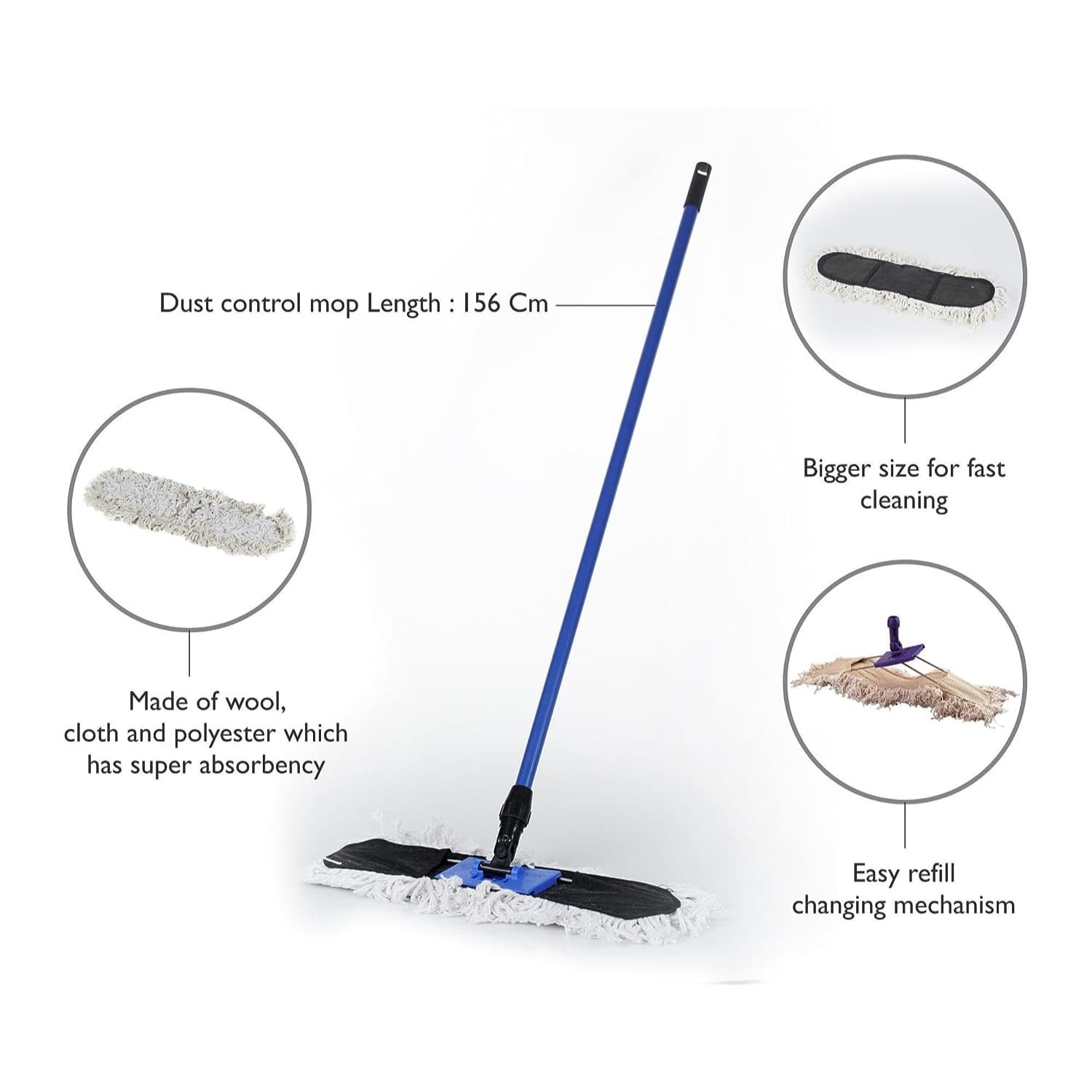 Glala Dust Control Mop 18"