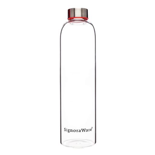 Signoraware Claro Mate Glass Bottle 1 Ltr