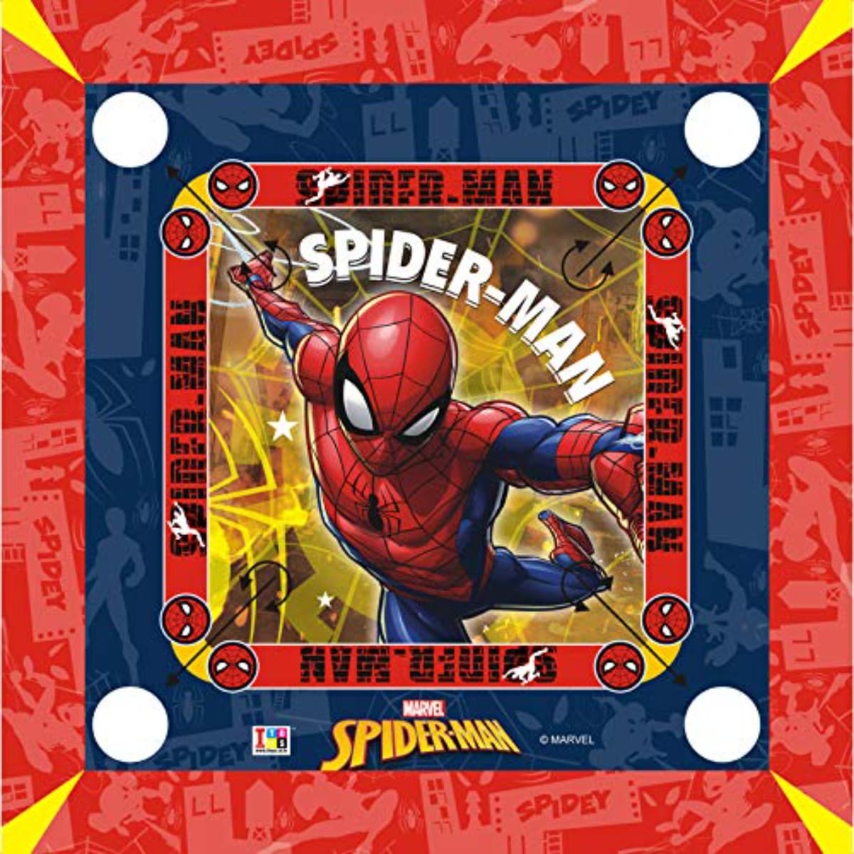 Itoys Toy Carrom 20X20 Spider Man