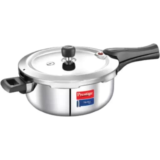 Prestige 20704 Svachh Triply Outer Lid Pressure Cooker 3.5 Ltr