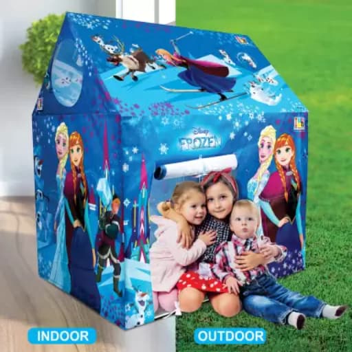Disney Frozen Role Play Pipe Tent House For Kids (Multicolor)