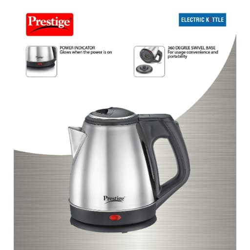 Prestige 41596 PKCS Stainless Steel Electric Kettle