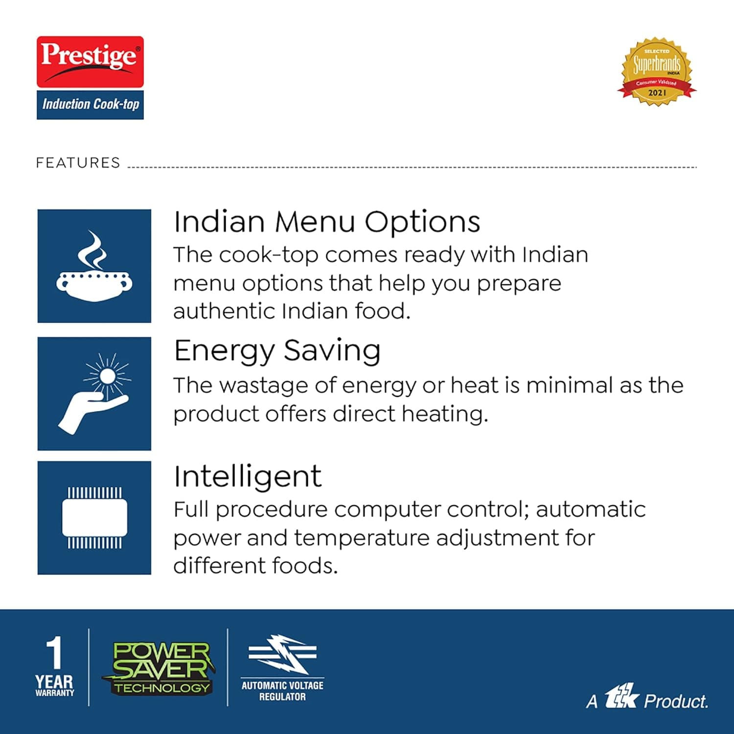 Prestige 41992 Xpress Induction Cooktop