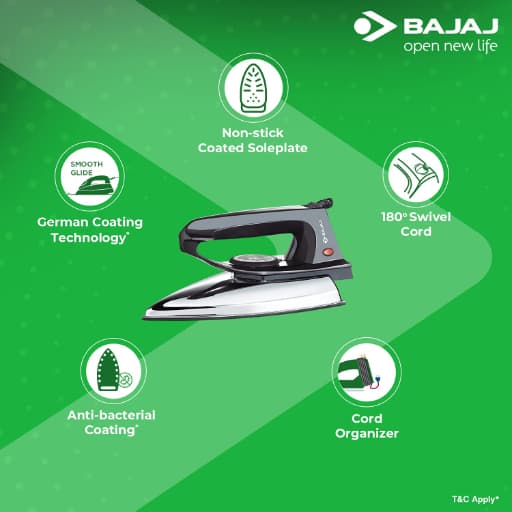 Bajaj DX2 600W Dry Iron