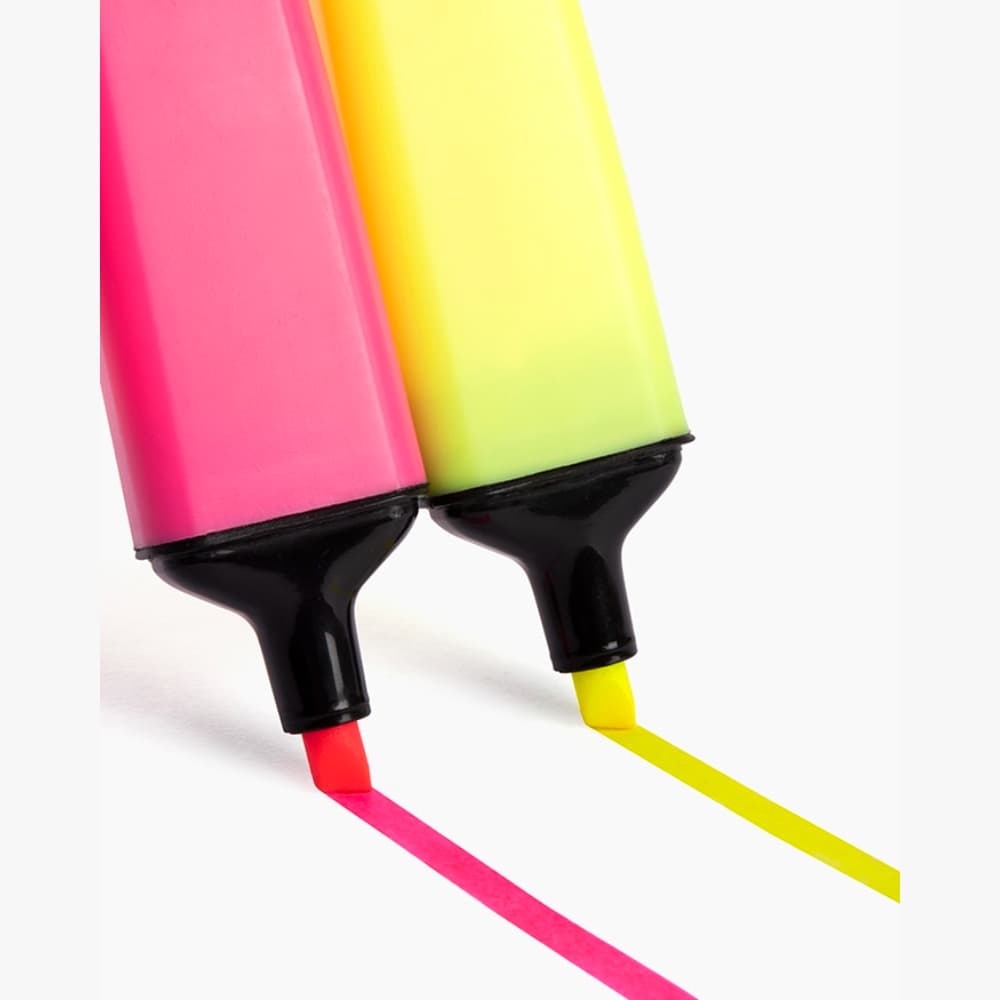 Camlin Highlighters Assorted blister pack of 2 Shades