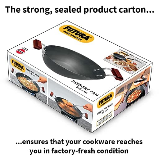 Hawkins AD25 Deep-Fry Pan (Flat Bottom) 2.5 Ltr