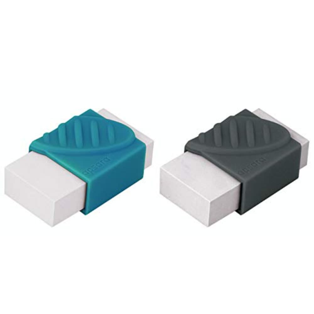 Apsara Absolute Erasers-2 PC Blister Pack