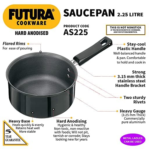 Hawkins AS225 Saucepan 2.25 Ltr