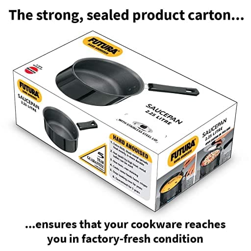 Hawkins AS225S Saucepan 2.25 Ltr With SS Lid