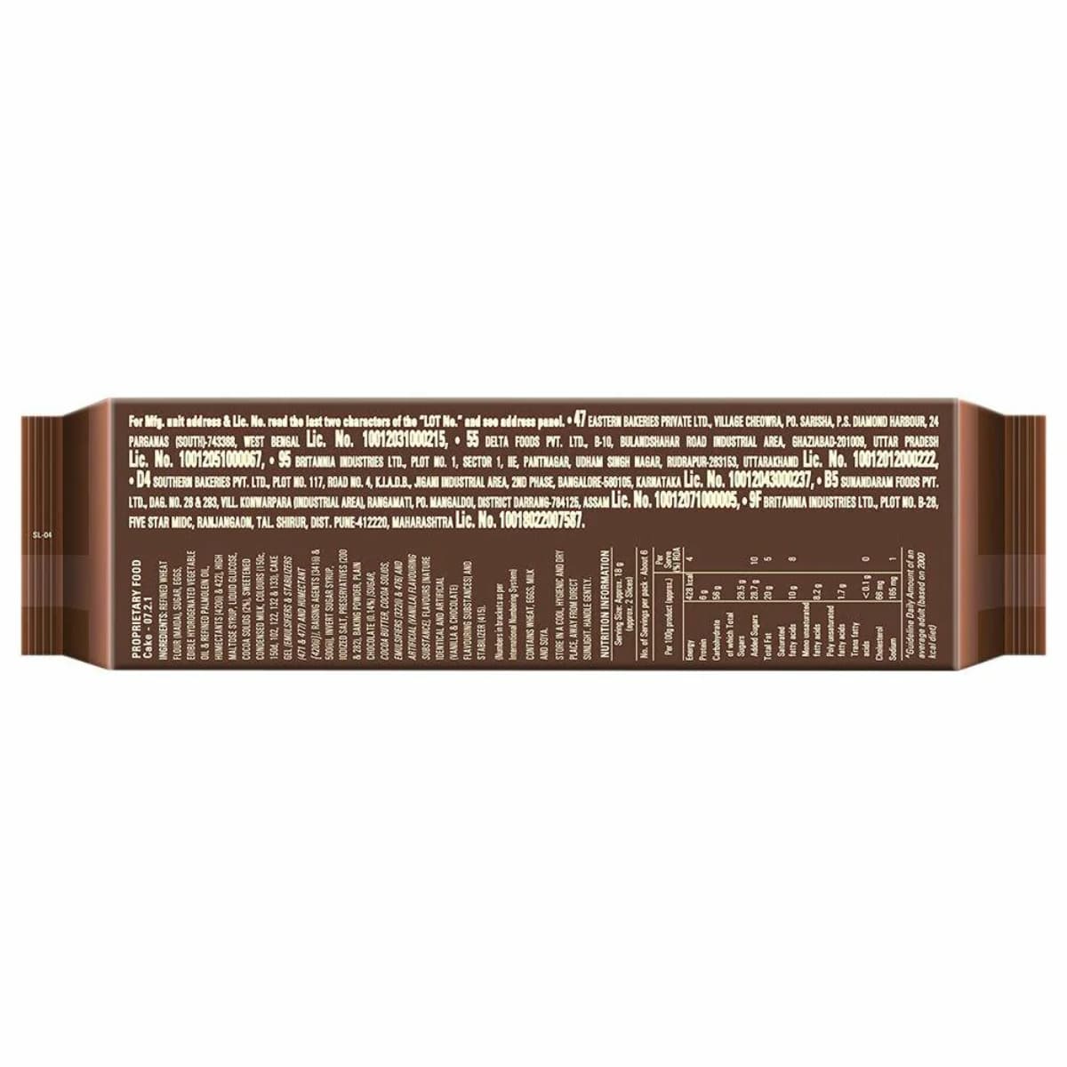 Britannia Gobbles Choco 110G
