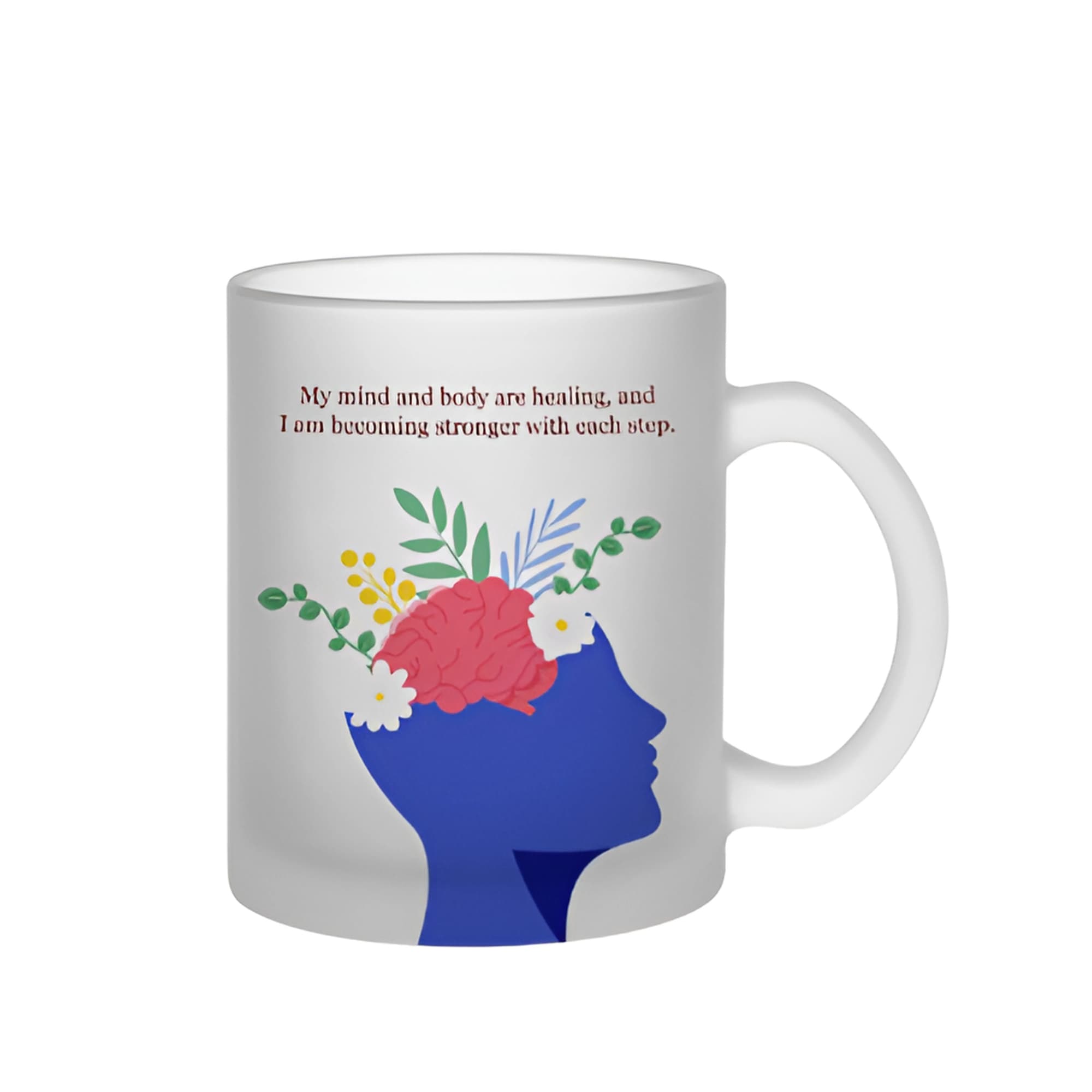 Frosted mugs Celebrate the heart and soul
