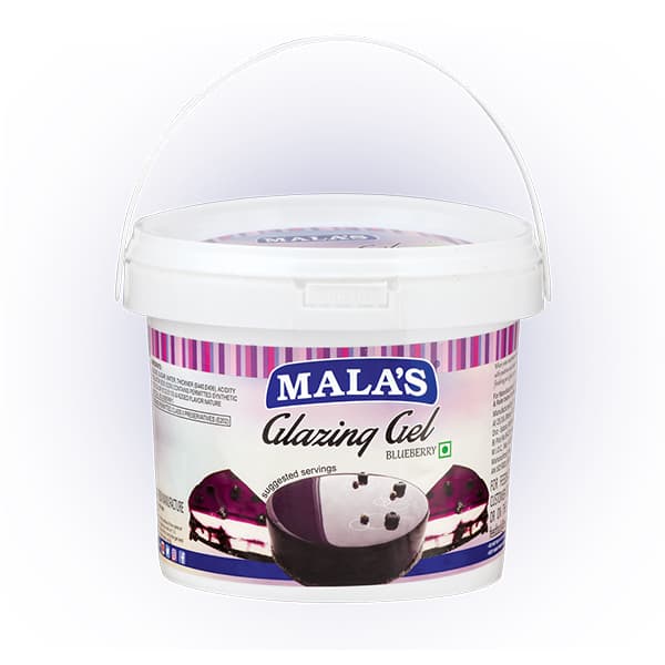 Mala's Blueberry Glaze Gel 1kg Bucket