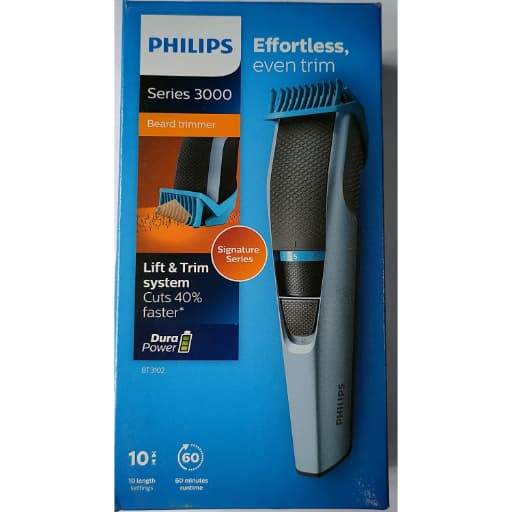Philips BT3102 Cordless Rechargeable Beard Trimmer