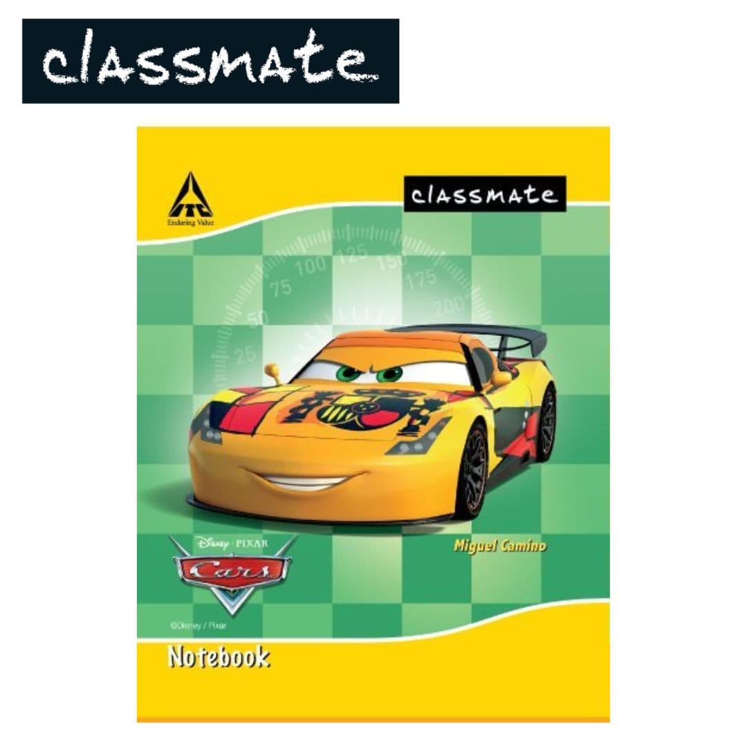 Classmate Hard Bounded Double Line Note Book 120Pg (190X155mm)