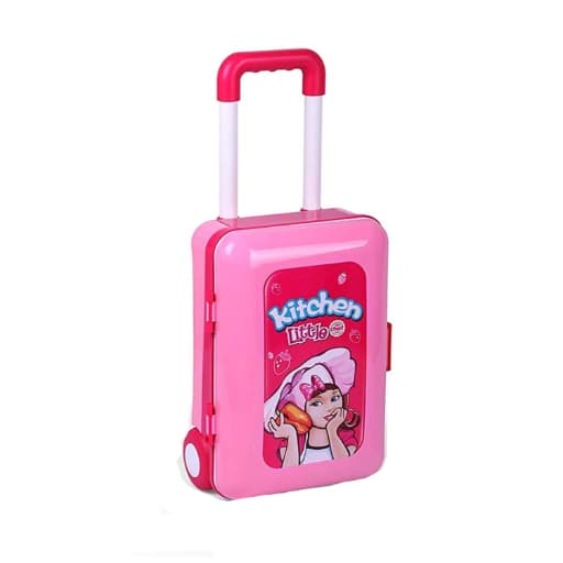 Chuangfa Toys Modular Kitchen And Trolley Set For Kids