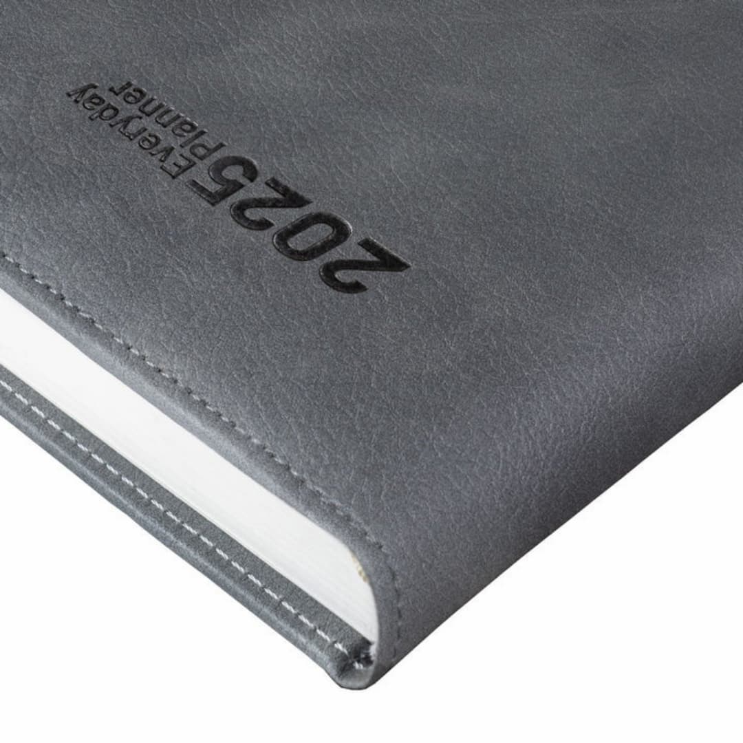 Anupam Crest Diary 2025 B5 (80 GSM) Grey