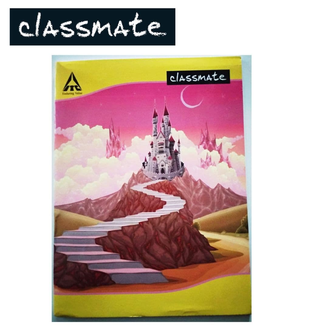 Classmate Soft Bounded Double Line Book 100Pg(255X205mm)