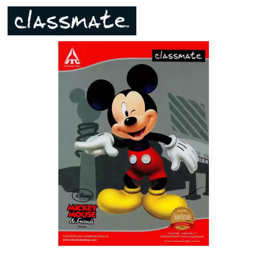 Classmate Soft Bounded Double Line Book 172Pg(255X205mm)