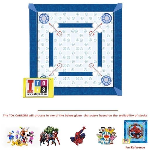 Carrom Toy 26 X 26-3 (B) For Kids