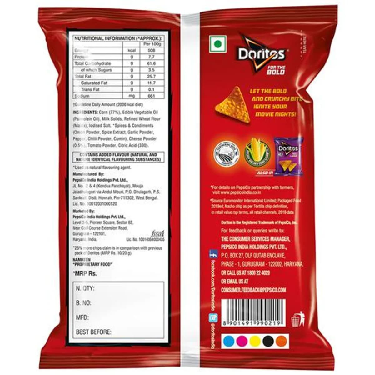 Doritos Nacho Chips 23g