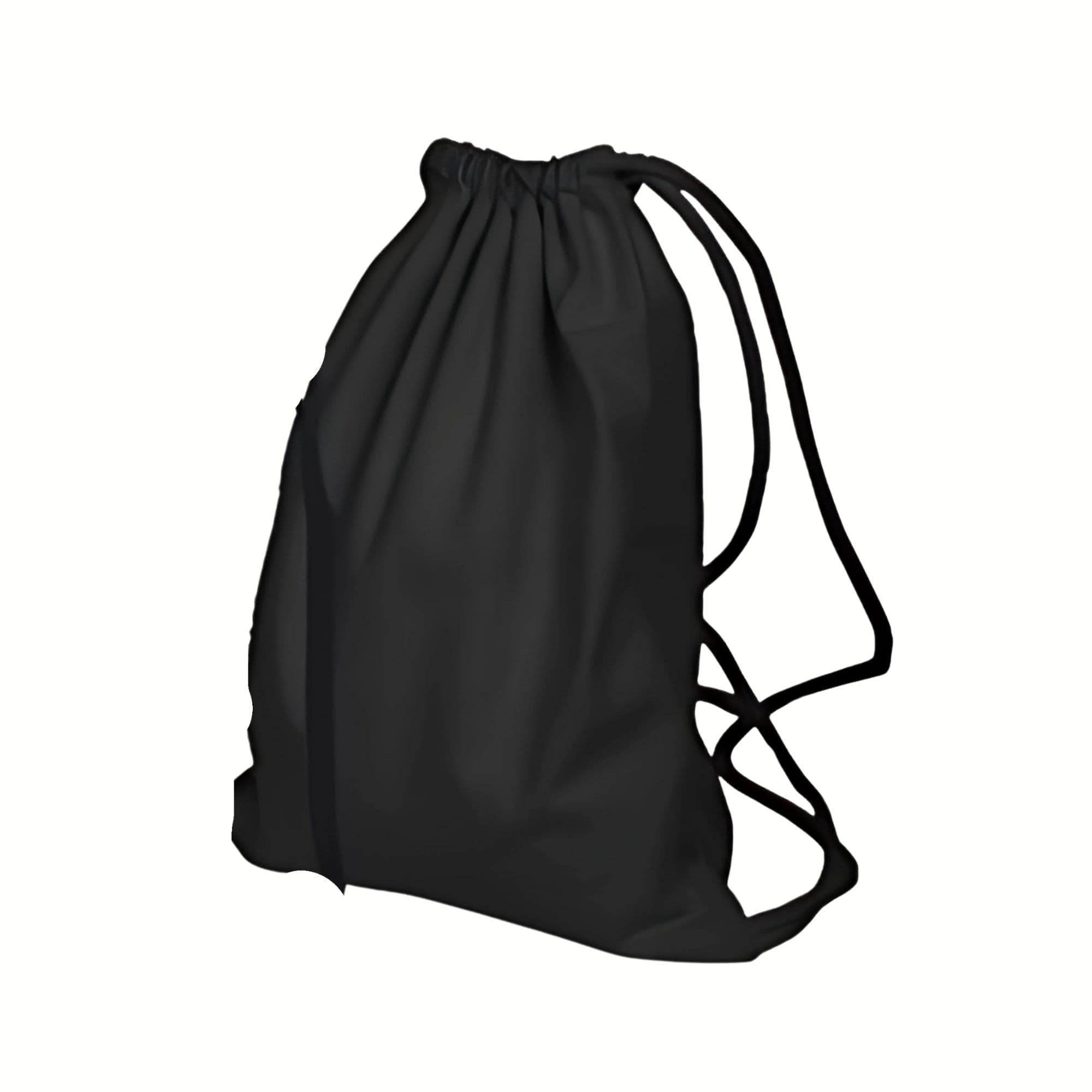 Draw String Black Bag
