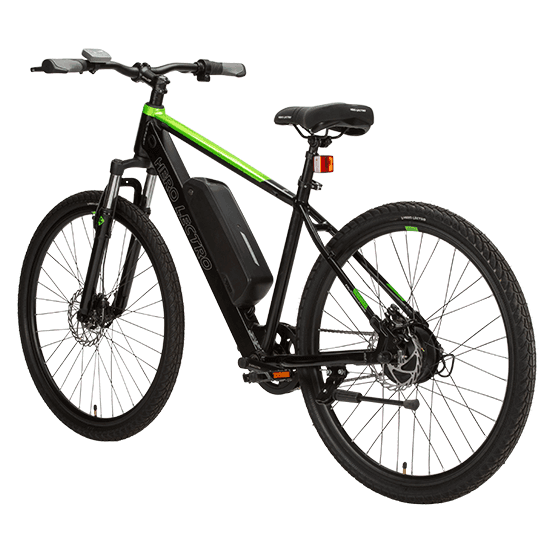 Hero Lectro C5X SS Electric Cycle (Black - Neon Green)