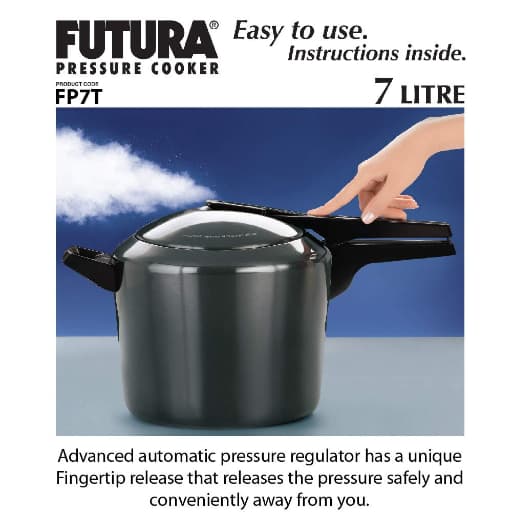 Hawkins Futura Hard Anodised 7L Pressure Cooker