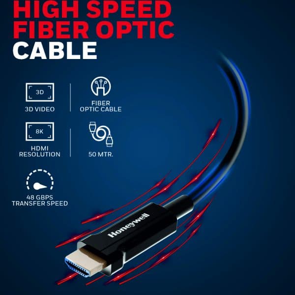 Honeywell HDMI 50 Mtr AOC - 2.1 Compliant