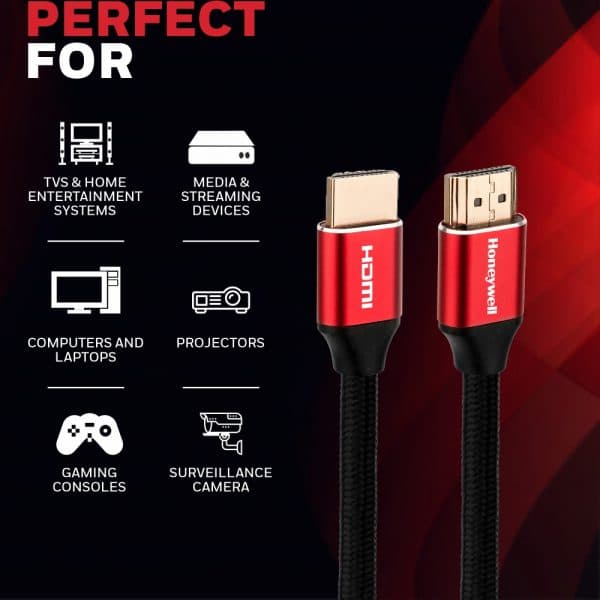 Honeywell HDMI 5Mtr with Ethernet - 2.1 Compliant