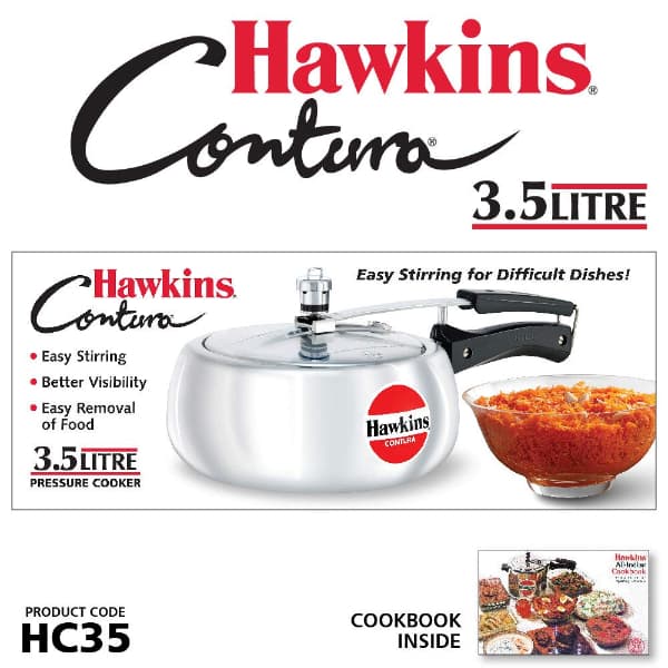 Hawkins Contura 3.5L Aluminium Pressure Cooker